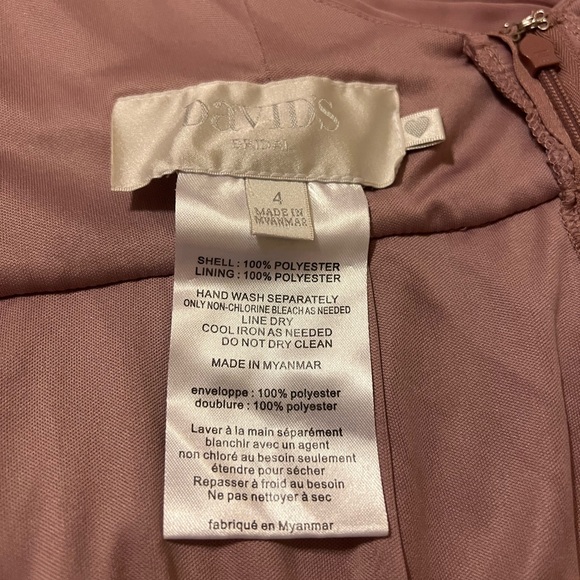 David’s Bridal bridesmaid dress - Picture 7 of 7